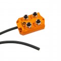 917-5M NC032 - M12 PLASTIC 4PORT 1SIG