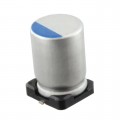 PCJ0J821MCL4GS - CAP ALUM POLY 820UF 20% 6.3V SMD