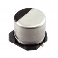 HZA106M063D16T-F - CAP ALUM POLY HYB 10UF 63V SMD