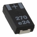 2.5SWZ270MR06 - CAP ALUM POLY 270UF 20% 2.5V SMD
