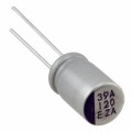 25PZA120M8X12.5 - CAP ALUM POLY 120UF 20% 25V T/H