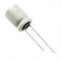 25PZA220M10X13 - CAP ALUM POLY 220UF 20% 25V T/H