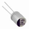 35PZA56M8X10 - CAP ALUM POLY 56UF 20% 35V T/H