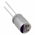50PZA39M8X12.5 - CAP ALUM POLY 39UF 20% 50V T/H