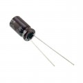 107KXM025M - CAP ALUM 100UF 20% 25V THRU HOLE