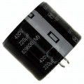 EET-UQ2S221KA - CAP ALUM 220UF 20% 420V SNAP