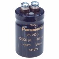 EEG-A1E123CCE - CAP ALUM 12000UF 20% 25V SCREW