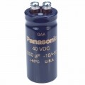 EEG-A1G602CGE - CAP ALUM 6000UF 20% 40V SCREW