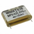 MPX21W3150FH00MSSD - CAP FILM 0.15UF 20% 275VAC RAD
