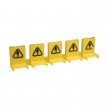 BRB5W - STRIP OF 5 INSULATION CAPS FOR U