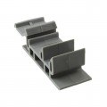 DRA-2 - ADAPTER DIN-RAIL 0-30A GRAY