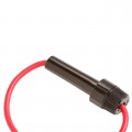 LPC-24B-12R - 5X20MM FUSEHOLDER, 20A-12AWG RED