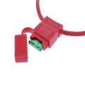 LPR-03R-14R - REG. FUSEHOLDER, 20A-14AWG RED
