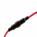 LPC-02B-16R - 5X20MM FUSEHOLDER, 10A-16AWG RED