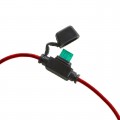 LPM-01B-12R - MINI FUSEHOLDER, 30A-12AWG RED