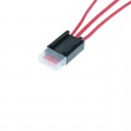 LPK-01B-14R-W - MICRO3 FUSEHOLDER 20A-14AWG IP67