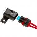 LPM-05B-12R - MINI FUSEHOLDER, 30A-12AWG RED