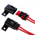 LPR-05B-16R - REG. FUSEHOLDER, 15A-16AWG RED