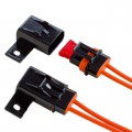 LPR-05B-12OR - REG. FUSEHOLDER, 30A-12AWG ORG
