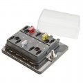 BLM-310 - MINI FUSE BLOCK, 10 POLE
