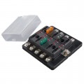 BLR-I-510 - REGULAR FUSE BLOCK, 10 POLE LED