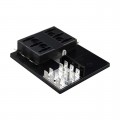 46379-6 - FUSE BLOCK 6P GROUND BUS