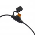 LPM-01B-18OR - MINI FUSEHOLDER, 10A-18AWG ORG