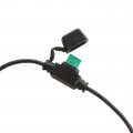 LPM-01B-20B - MINI FUSEHOLDER,7.5A-20AWG BLACK
