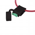LPR-03B-16R - REG. FUSEHOLDER, 15A-16AWG RED