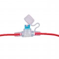 LPM-11C-14R - MINI FUSEHOLDER-CLEAR,20A-14AWG