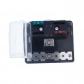 BLR-304-G - REG. FUSE BLOCK, 4 POLE GROUND