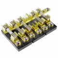 BF201-6P - FUSE BLOCK CARTRIDGE CHASSIS MNT