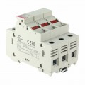 2540114 - FUSE HLDR CART 600V 30A DIN RAIL