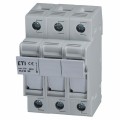 2544000 - FUSEBLOCK 3POLE 10MMX38MM DNRAIL