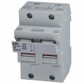 2563100 - FUSEBLOCK 2POLE 14MMX51MM DNRAIL