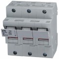 2564100 - FUSEBLOCK 3POLE 14MMX51MM DNRAIL