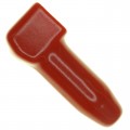 1651003-2 - INSULATION BOOT #4/#8 RED