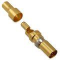 09030006160 - DIN-SGNL COAX M SLD/CRIMP 50OHM