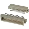 650946-5 - CONN DIN PLUG 48POS PCB RA GOLD