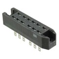 1393725-4 - CONN DIN PLUG 12POS PNL MNT SLVR