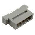 PCN10HB-16P-2.54DSA(72) - CONN DIN HDR 16POS PCB GOLD