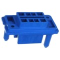 172063-1 - CONN PLUG HSG DRAWER 8POS BLUE