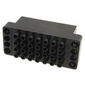 205690-2 - CONN RCPT HSG 28POS BLK PNL MNT