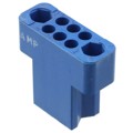 202758-3 - CONN 6POS BLUE PNL MNT