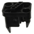 212608-1 - CONN RCPT HSG DRAWER 4POS BLK