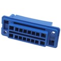 172059-3 - CONN PLUG HSG DRAWER 16POS BLUE