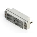 516-056-000-302 - CONN HSG RACK &amp; PANEL 56POS GRY
