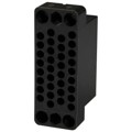 200838-2 - CONN 34POS BLACK PNL MNT