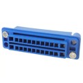 5172625-3 - CONN RCPT HSG DRAWER 24POS BLUE
