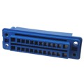 172624-3 - CONN PLUG HSG DRAWER 24POS BLUE